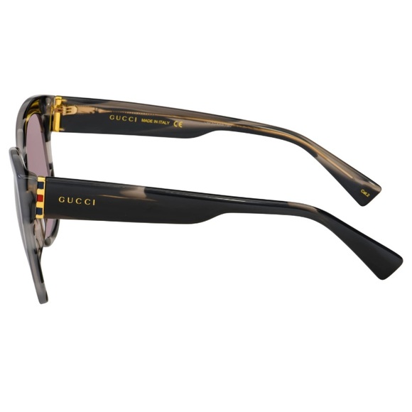 Gucci Sunglasses GG0459S gray purple lenses - Picture 6 of 16